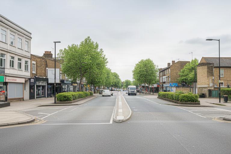 Purley Way in Croydon, London, showing a clear urban route near the coaching consultation location